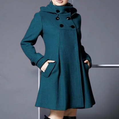Veste femme élégante avec poches latérales et fermeture éclair