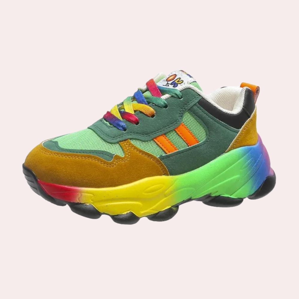 Chaussures Femmes Colorées à la Mode