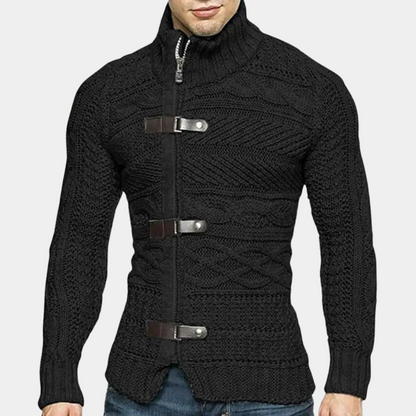 Ansel - Pull Col Roulé pour Hommes