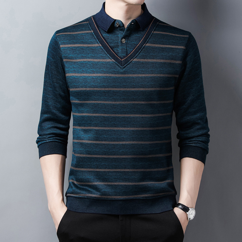 Pull Tricot Homme à la Mode Chaud et Confortable - PanierRoyale