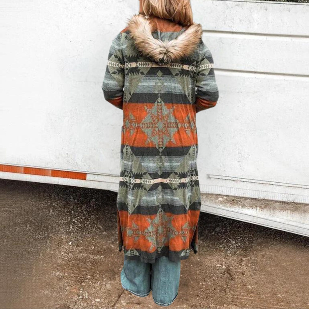 Veste Luxueuse avec Capuche - vue 4