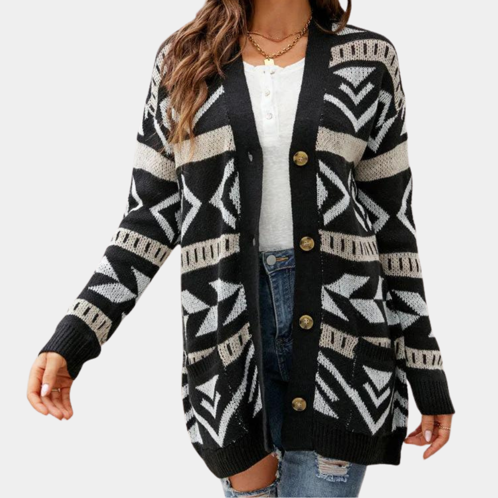 Gilet femme à carreaux écossais confortable - PanierRoyale