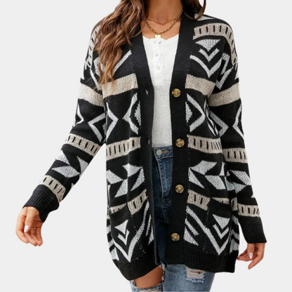 Gilet femme à carreaux écossais confortable - PanierRoyale