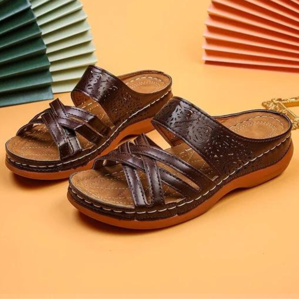 Sandales Femmes Vintage Chic