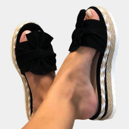 Irma - Sandales élégantes pour femmes avec nœud artistique