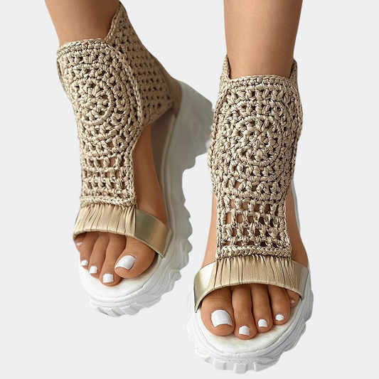 Sandales Femmes Tressées Mode Été - PanierRoyale