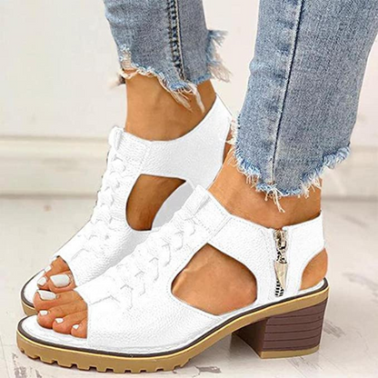 Sandales Femmes Tressées Élégantes et Confortables