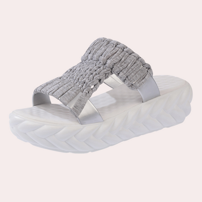 Sandales Tressées Chic pour Femmes Été