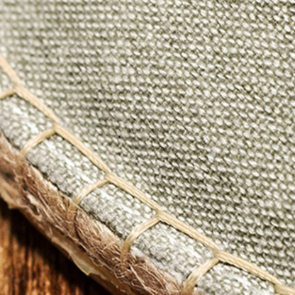 Gustl - Mocassins Vintage en Toile pour Hommes