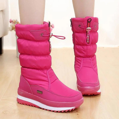 Bottes Femme Hiver Chaude et Élégante