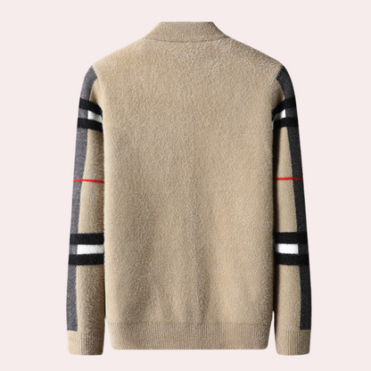 Teo – Cardigan Sophistiqué pour Hommes