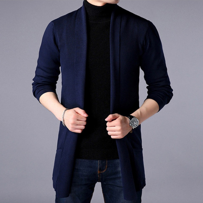 Wojtek - Cardigan élégant avec des accents tendance