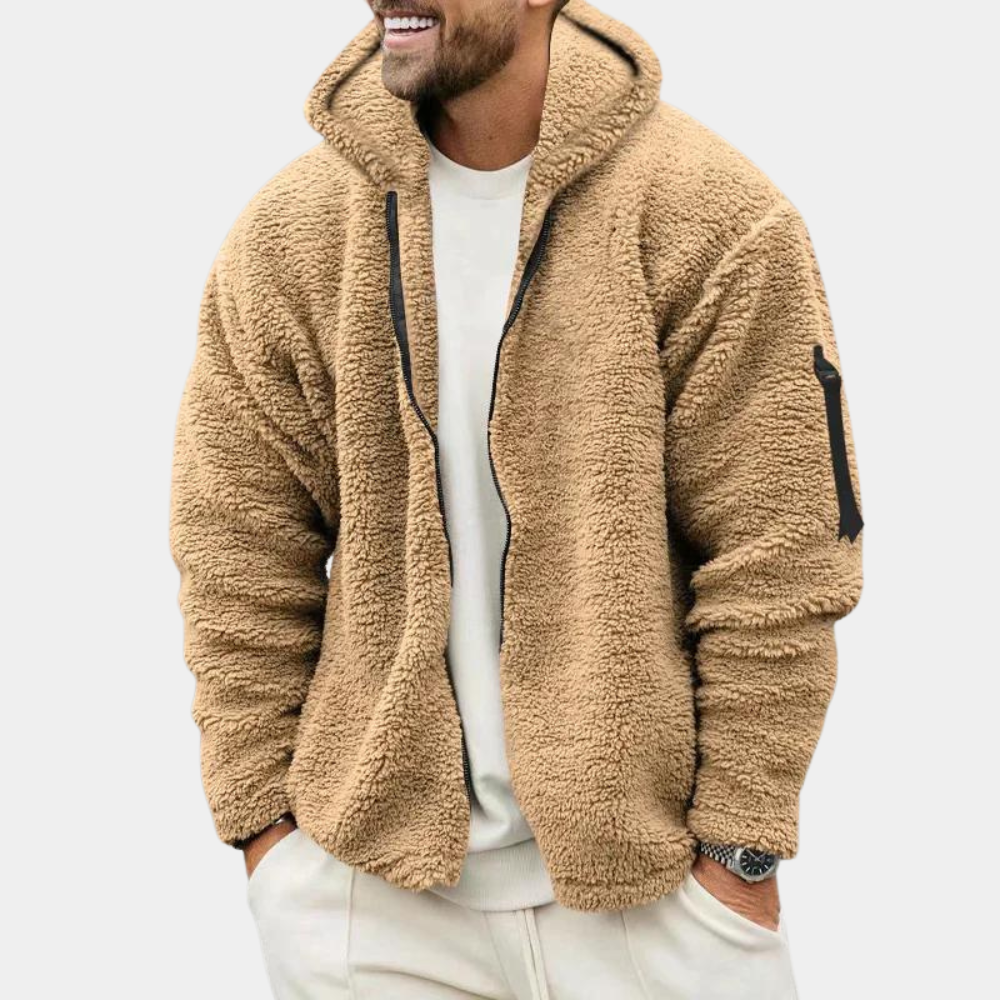 Pull à capuche chaud et confortable - vue 5
