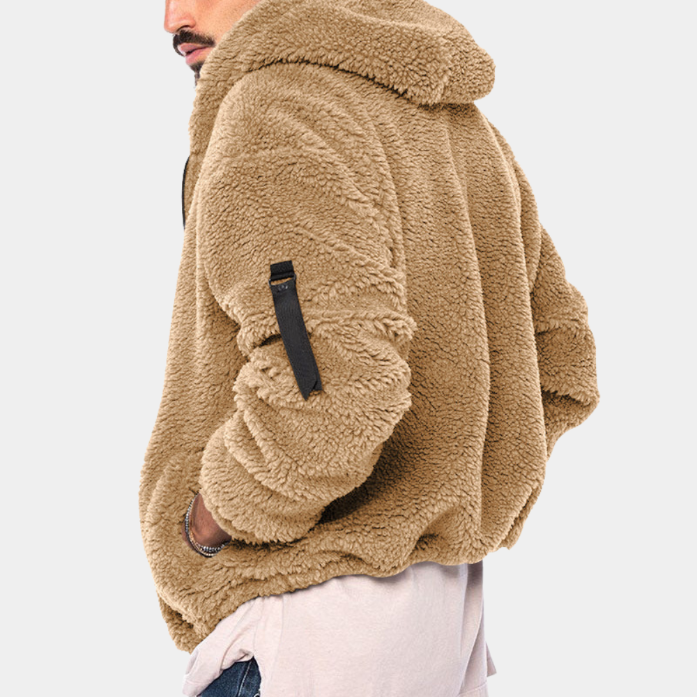 Pull à capuche chaud et confortable - vue 6