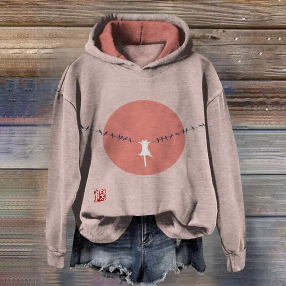 Pull femme imprimé léopard tendance