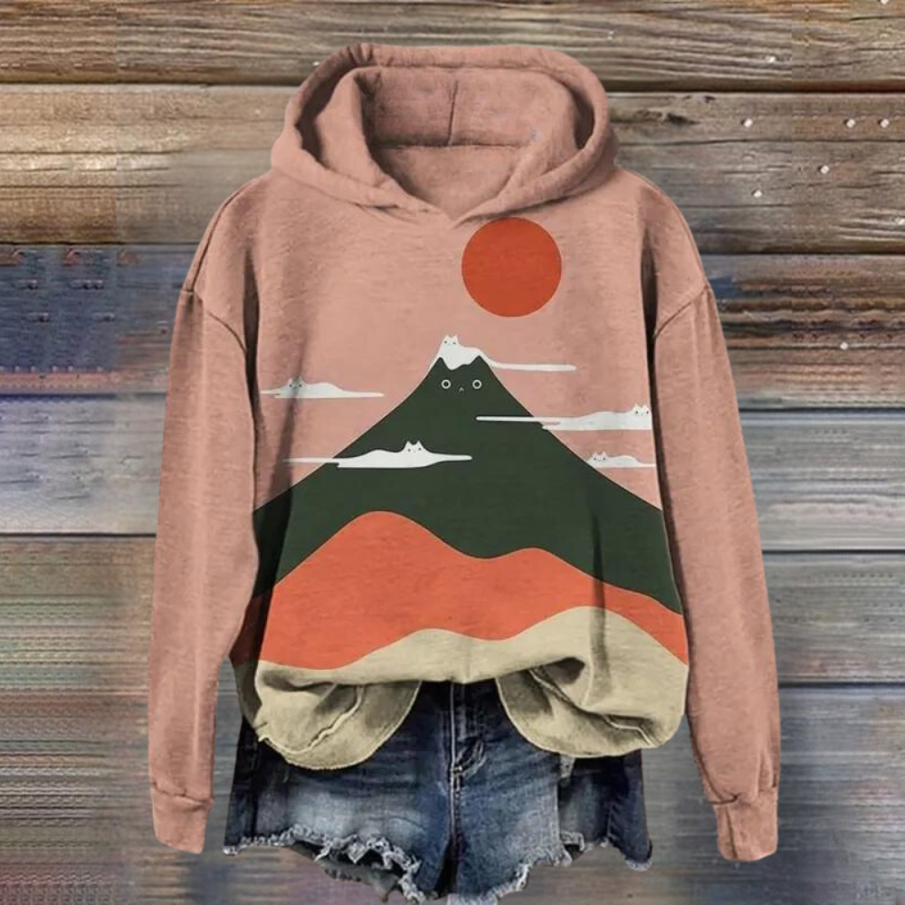 Pull femme imprimé léopard tendance