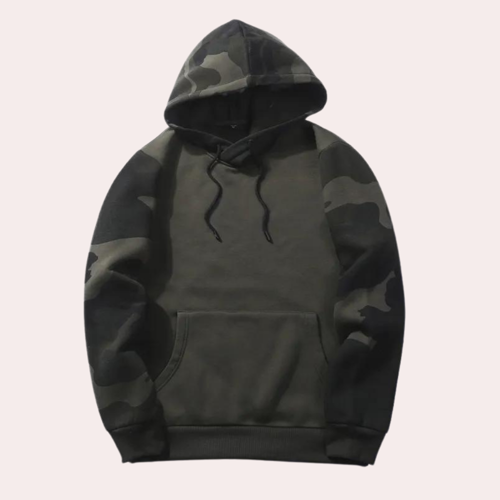 Sweat à Capuche Camo Mode Homme - PanierRoyale