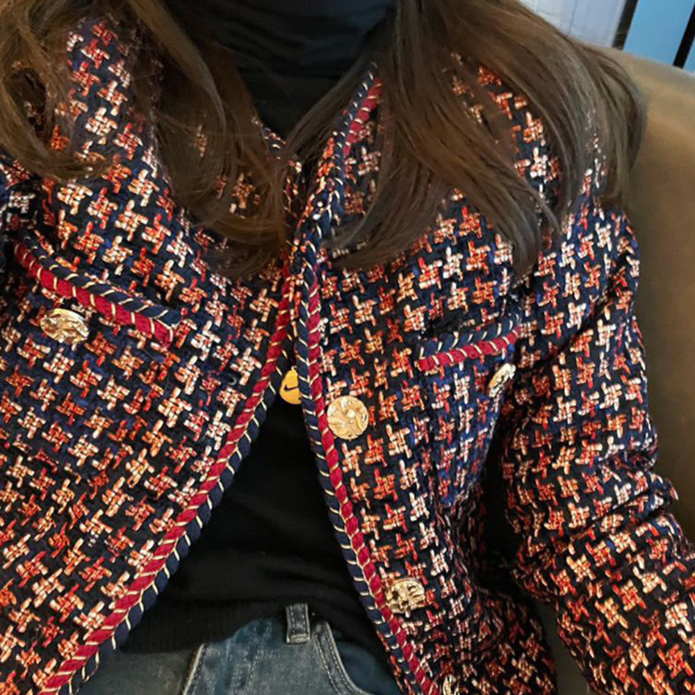 Veste tendance Rouge - vue 3