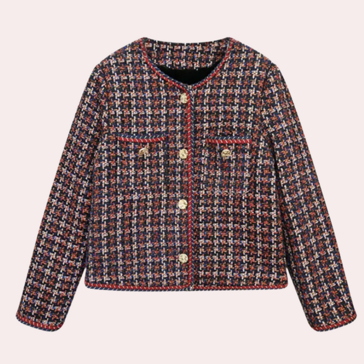 Veste tendance Rouge - vue 6