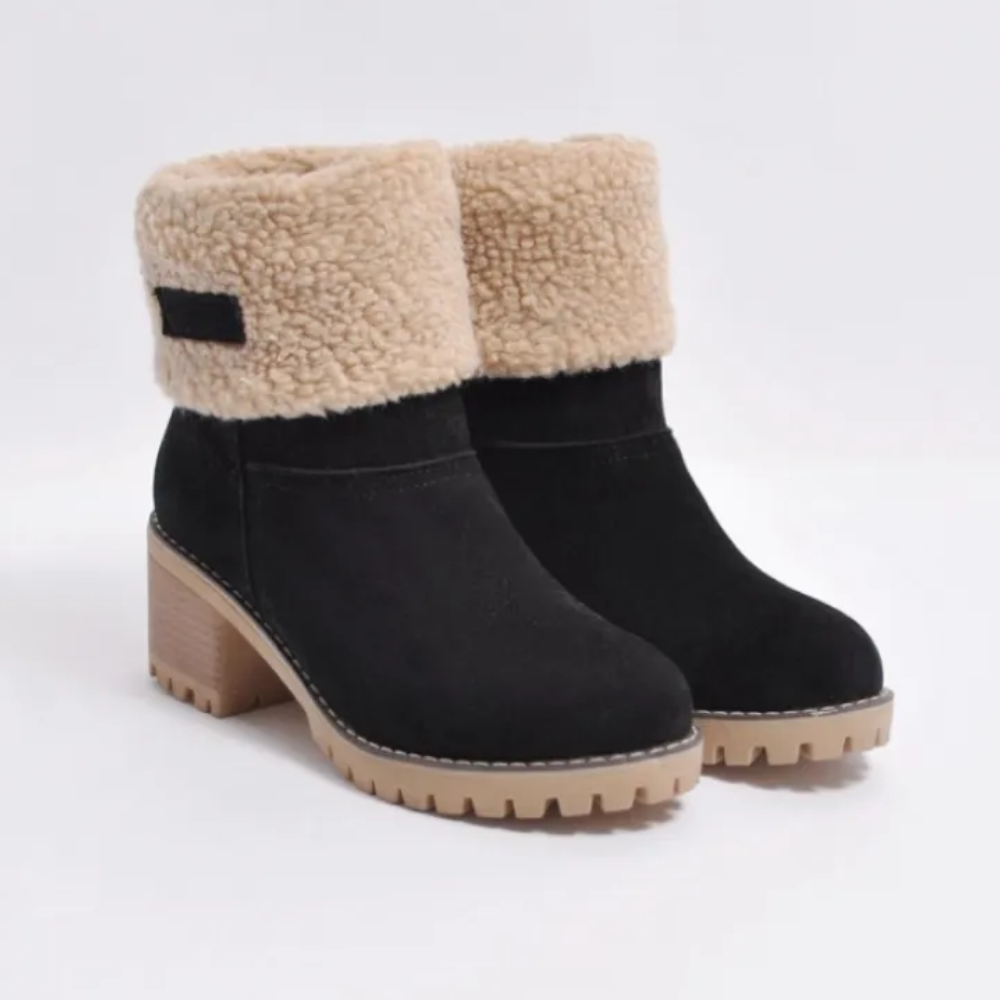 Bottes Femme Courtes et Confortables pour Hiver - PanierRoyale