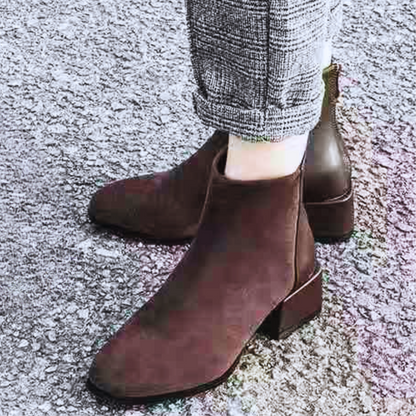 Bottines Femme à Talon Haut et Élégantes