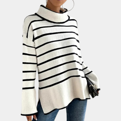 Pull Col Roulé Classique et Élégant
