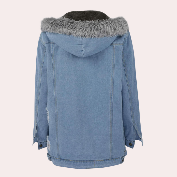 Veste de luxe en Denim - vue 3