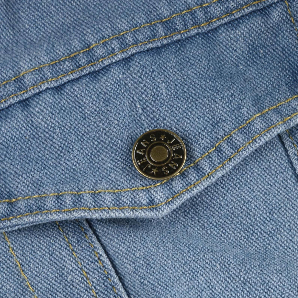 Veste de luxe en Denim - vue 4