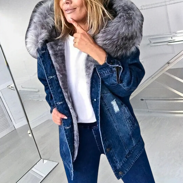 Veste de luxe en Denim - vue 8