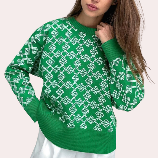 Ameyalli - Pull-over Tricoté pour femmes