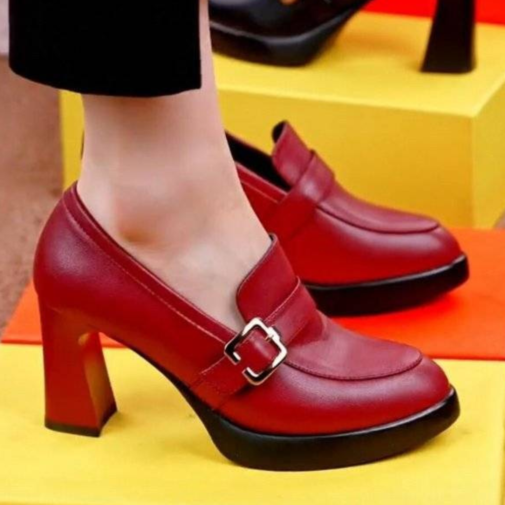 Chaussures Talons Hauts Élégantes Noires - PanierRoyale