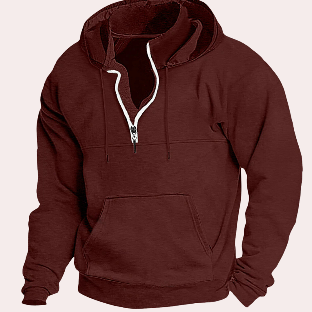 Sweat à Capuche Homme Zippé Chaud et Confortable - PanierRoyale