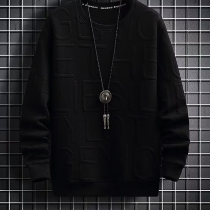 Pull Homme Jacquard Épais et Chaud - PanierRoyale