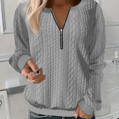 Pull Femme Tricot Texturé Mode Hiver