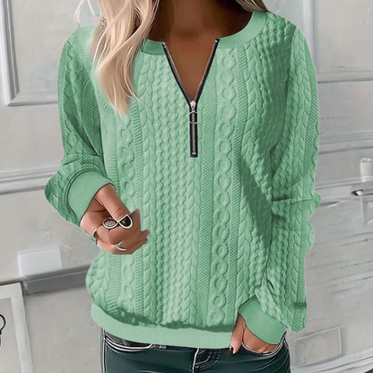 Pull Femme Tricot Texturé Mode Hiver