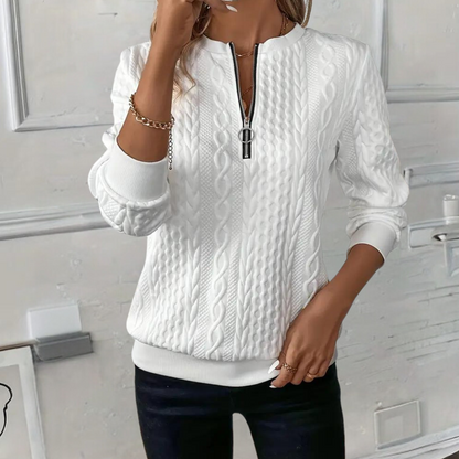 Pull Femme Tricot Texturé Mode Hiver