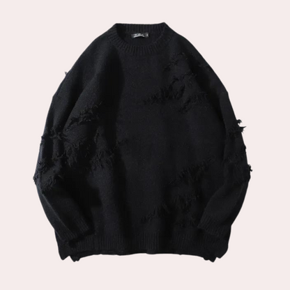 Pull Femme Décontracté Tricoté Oversize - PanierRoyale