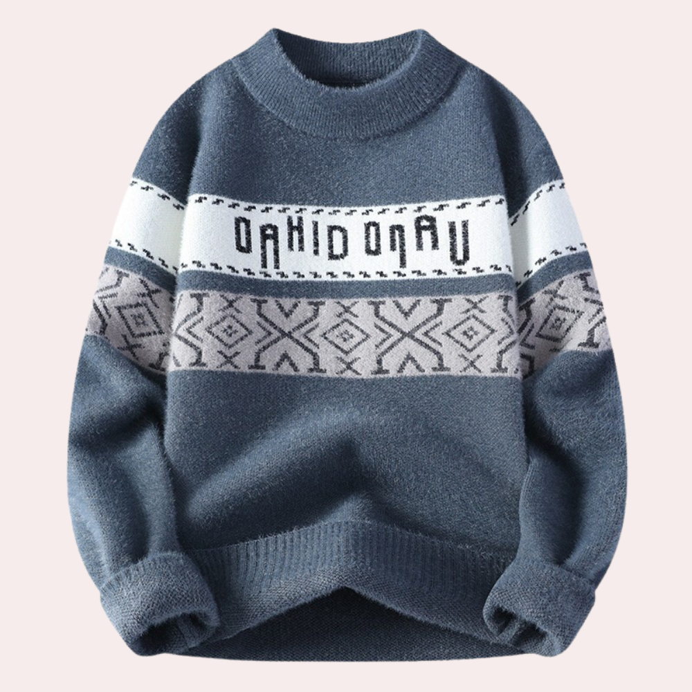 Pull Homme Hiver Chaud et Stylo