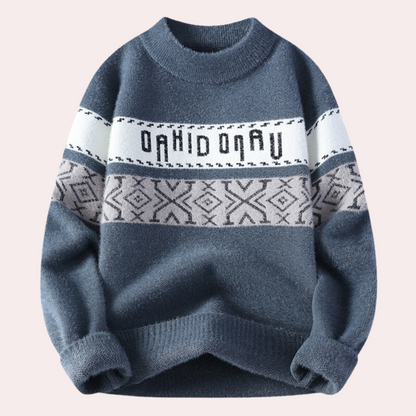 Pull Homme Hiver Chaud et Stylo