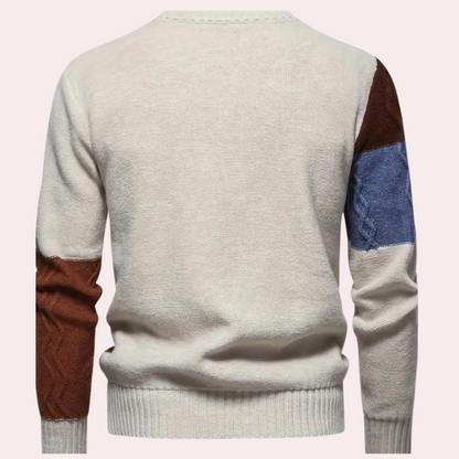 Boian - Sweater Élegant en Tricot pour Hommes