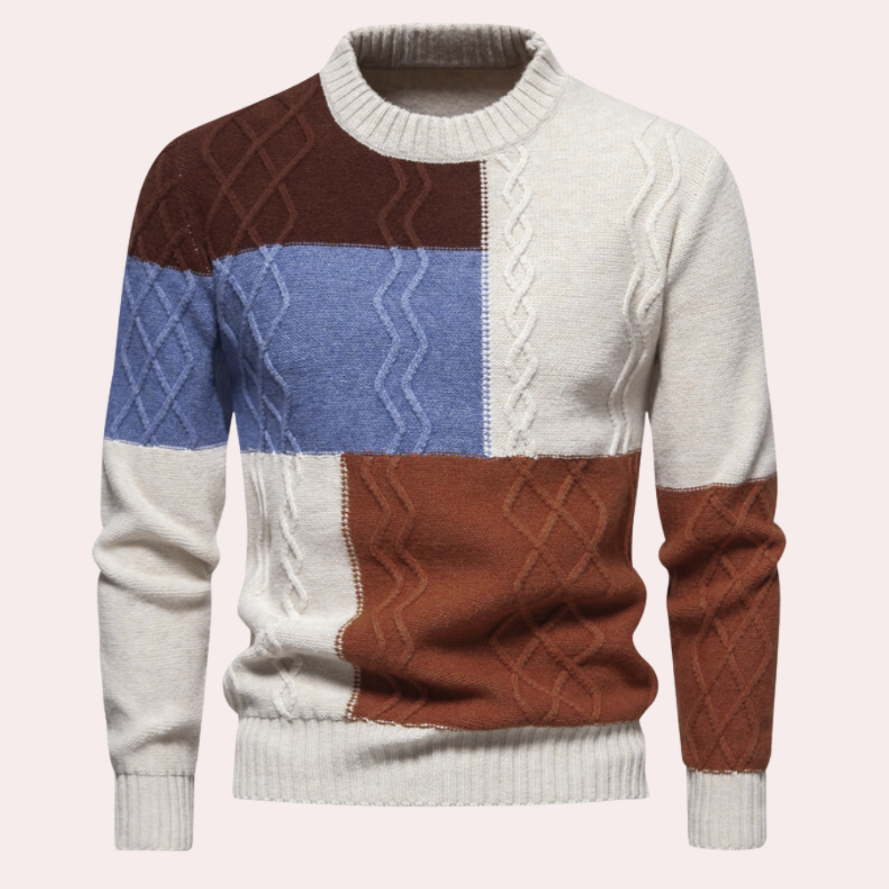 Boian - Sweater Élegant en Tricot pour Hommes – Panier Royale