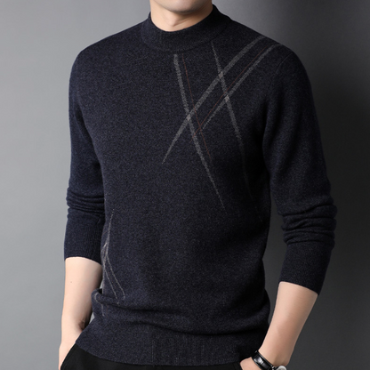 Pull Homme Tricoté Souple et Confortable