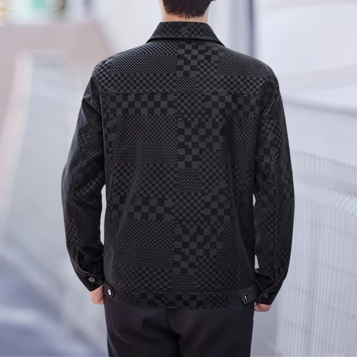 Veste Décontractée à Carreaux - vue 5