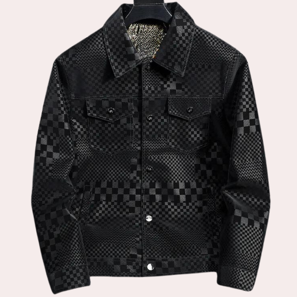 Veste Décontractée à Carreaux - vue 6