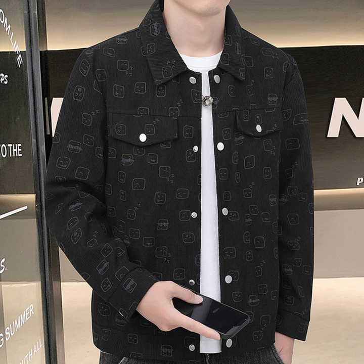 Veste en velours côtelé tendance - vue 5