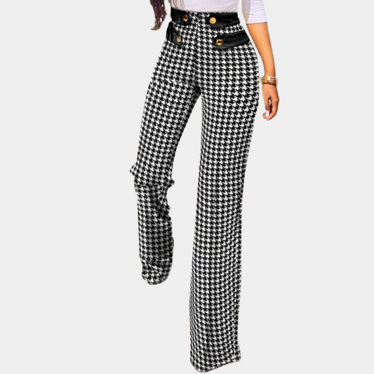 Pantalon Femme à Rayures Élégant - PanierRoyale