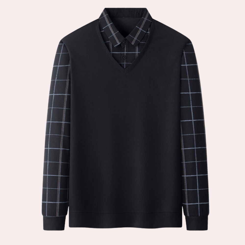 Pull à Carreaux Classique pour HommeEMPLARY<|start_header_id|>assistant<|end_header_id|>

Pull en Flanelle à Carreaux Homme Élégant - PanierRoyale