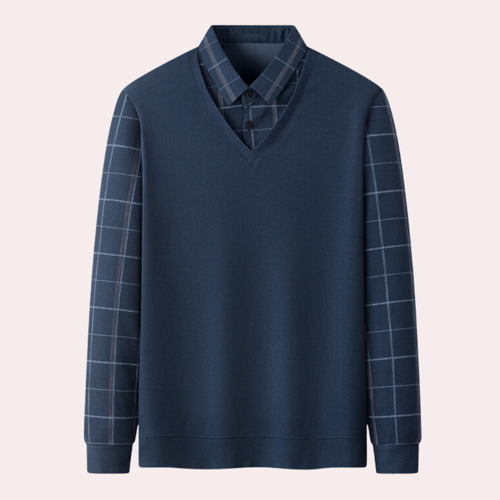 Pull à Carreaux Classique pour HommeEMPLARY<|start_header_id|>assistant<|end_header_id|>

Pull en Flanelle à Carreaux Homme Élégant