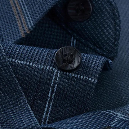 Pull Chemise à Carreaux Élégant