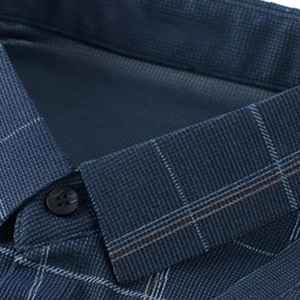 Pull Chemise à Carreaux Élégant